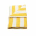 Kd Bufe GOC Cotton Vat Dyed Stripes Pool Towel Yellow, 3PK KD3192189